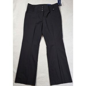 NWT Reitmans Boot Cut Black Pinstripe Perfect Petite Dress Pants